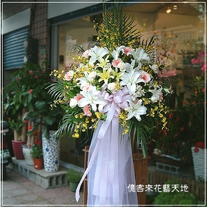 經典高架花籃